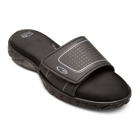 Menâ€˜s C9 by ChampionÂ® Jack Cushion Fit Sandals - Black product ...