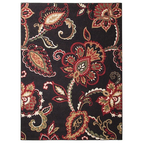 Maples Rugs Exploded Floral Accent Rug eBay
