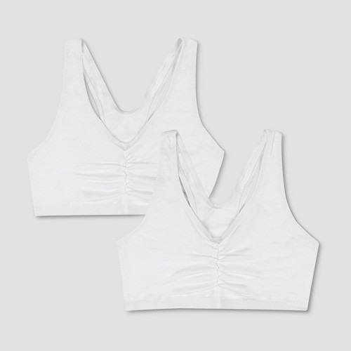 Hanes© Women s ComfortFlex Fit® Stretch Cotton Sport Bra H570 2Pack eBay