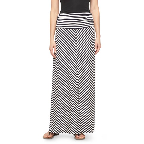 Women's Striped Convertible Maxi Skirt Merona®