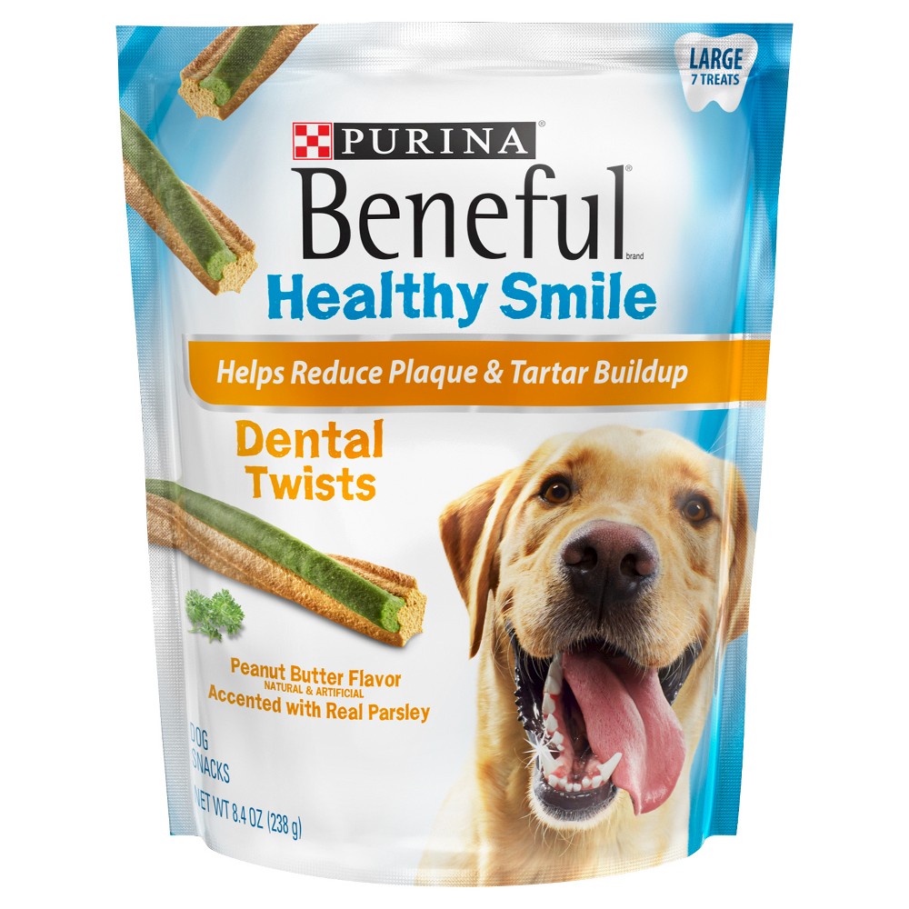 UPC 017800154703 product image for Dog Treat Beneful Healthy Smile Twists Large 8.4oz | upcitemdb.com