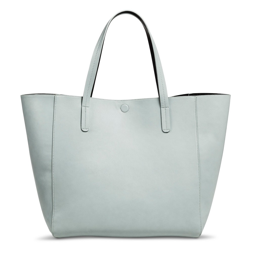 NWT TARGET Merona Women&#39;s Reversible Might Gray X-Large Tote Handbag | eBay