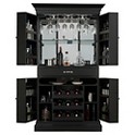 Francesca Wine Cabinet - Black