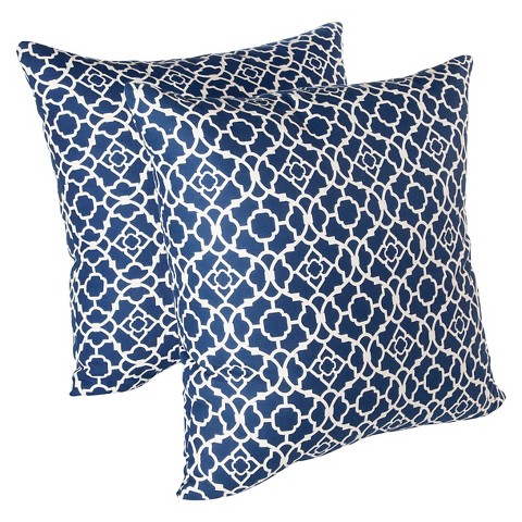 Waverly Lovely Lattice 2 Pack Decorative Pillows : Target