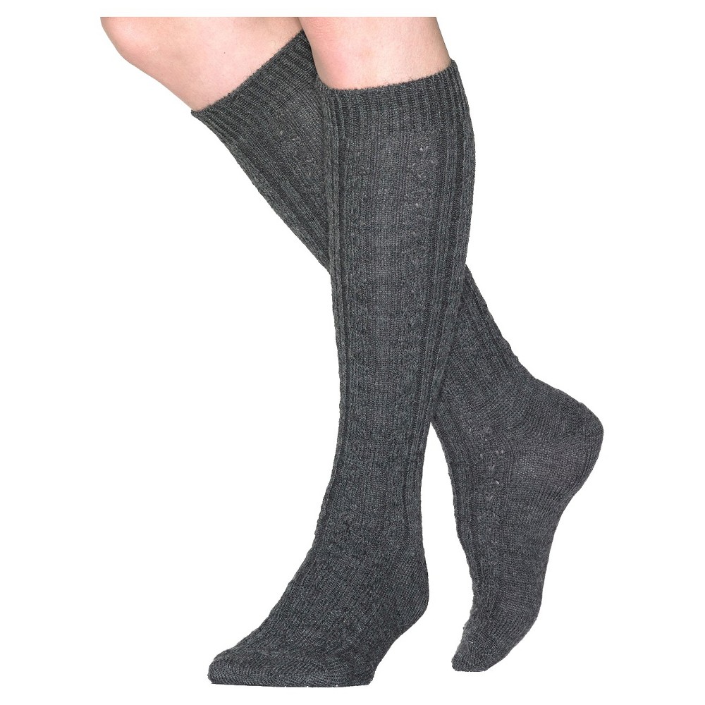 WIGWAM WOMEN'S CLASSIC WOOL CABLE KNEE HIGH SOCKS