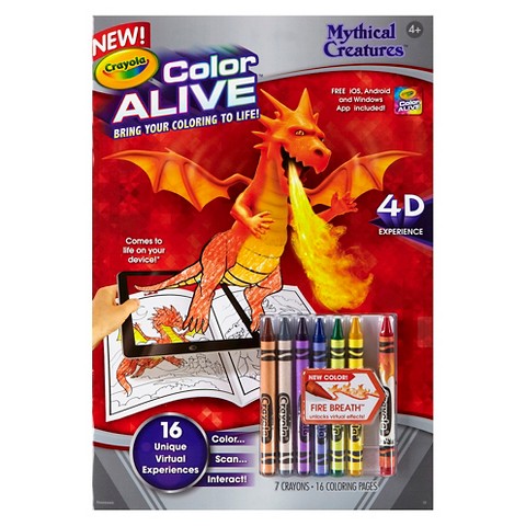 Crayola Color Alive - Mythical Creatures