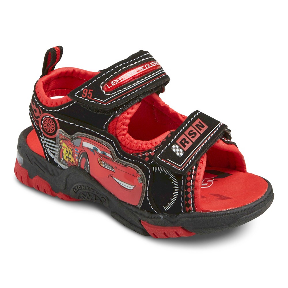 toddler boy s cars light up hiking sandals black by disney 5 0 reviews ...