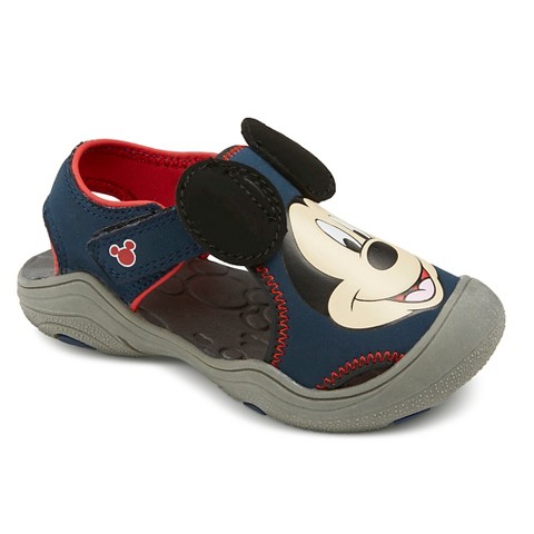 Toddler Boy's Mickey Mouse Hiking Sandals - Navy product details page