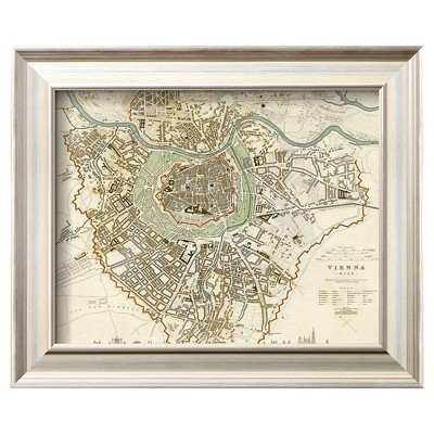 Art.com - Vienna, Austria, c.1833 - Framed Print