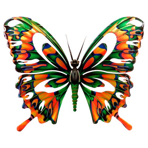 3D Wall Art Butterfly - Multicolor (Medium) : Target
