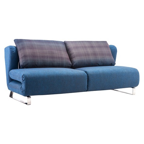 Zuo Conic Sleeper Sofa - Cowboy Blue product details page