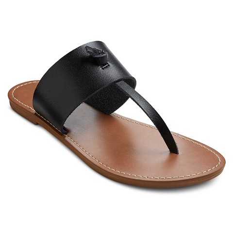 knot thong sandals