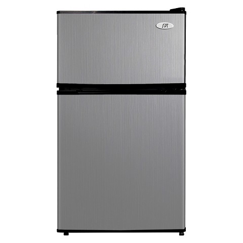 Sunpentown Double Door Mini Fridge with Energy Star - Stainless Steel ...