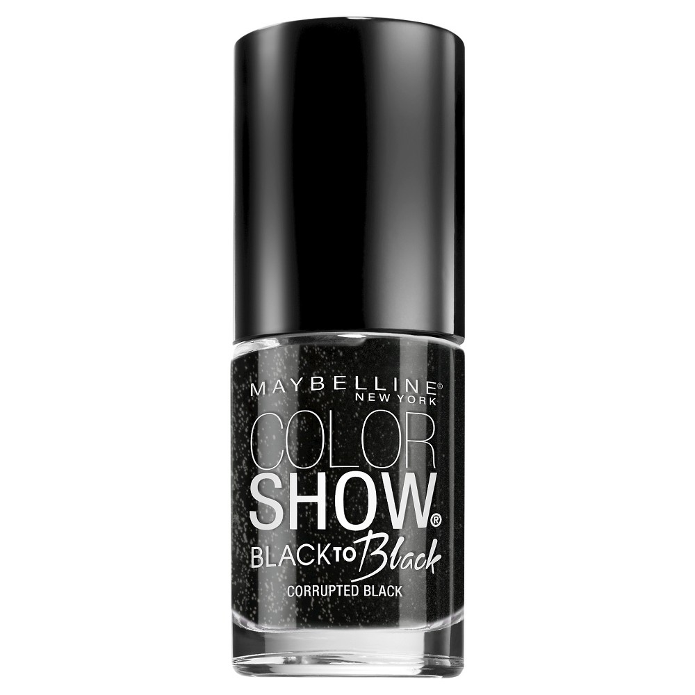UPC 041554440164 product image for Maybelline Color Show Blacks Nail Color - Corrupted Black | upcitemdb.com