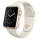 Apple® - Apple® Watch Sport 38mm Gold Aluminum Case with Antique White Sport Band