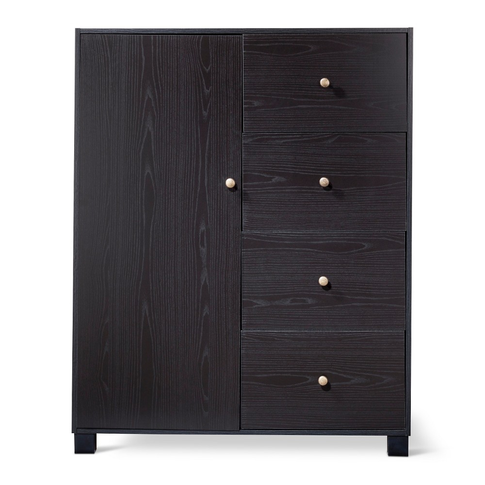 Upc 492490504180 Dresser Room Essentials Wardrobe Black