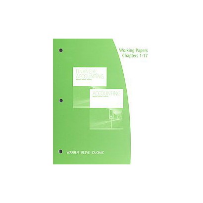 ISBN 9781305392373 product image for Accounting, 26th Ed. and Financial Accounting, 14th Ed. Work Papers | upcitemdb.com
