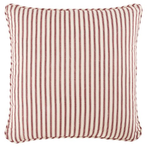 Sure Fit Ticking Stripe Decorative Pillow Cover ... : Target