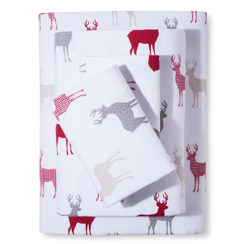 Holiday Flannel Sheet Set : Target