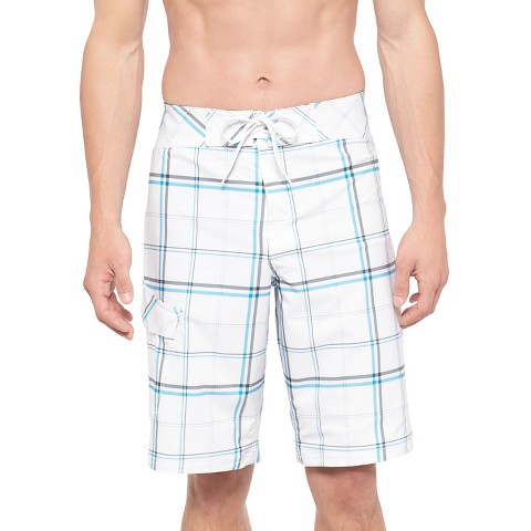Men's Plaid Board Shorts - Mossimo Supply Co.