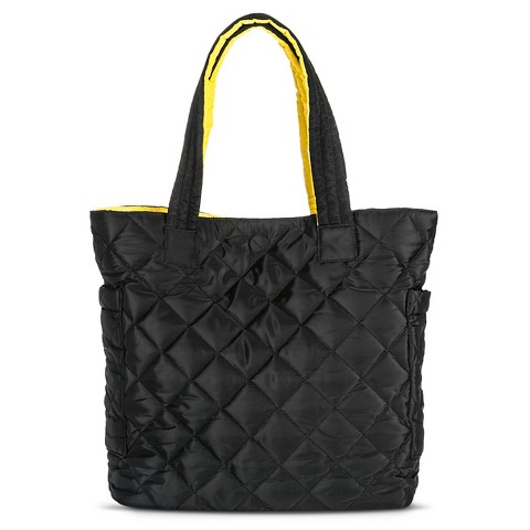 Women&#39;s Reversible Quilted Nylon Tote Handbag - ... : Target
