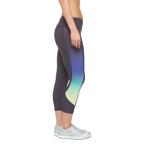 Women's Multi-Color Ombre Insert Capri - RBX