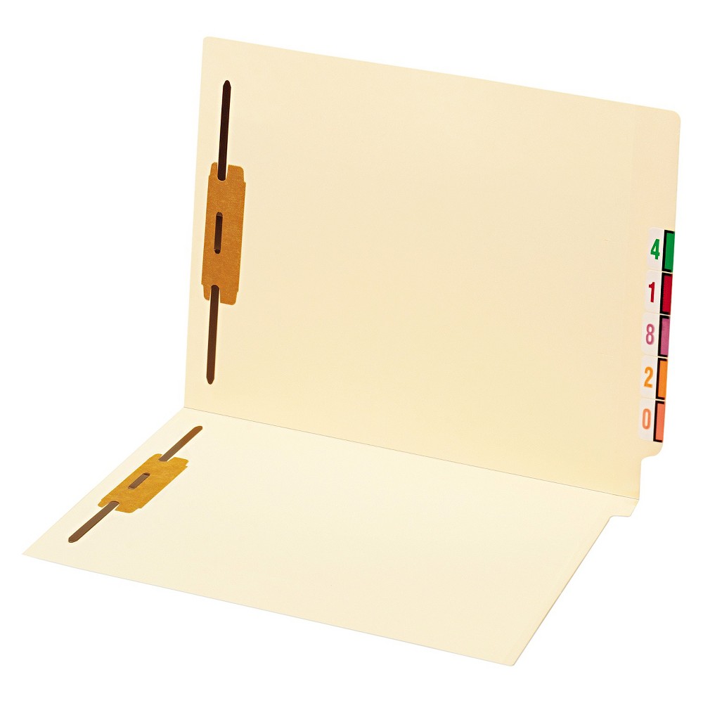 UPC 607972016024 product image for Globe-Weis Manila End Tab Folder - Beige (50/Box) | upcitemdb.com