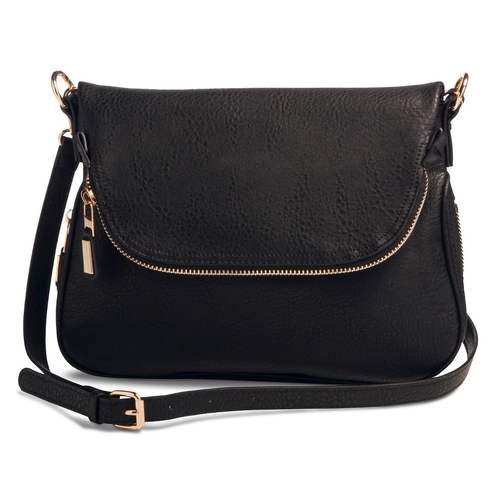 women s zipper flap crossbody handbag by moda luxe 5 0 reviews product ...