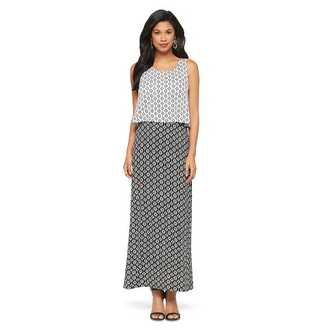 Women's Knit Popover Maxi Dress - U-Knit product details page