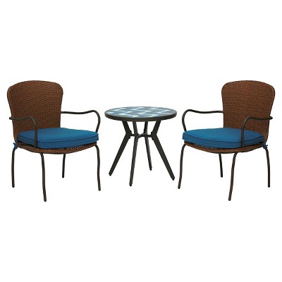 Winston 3-Piece Wicker Bistro Set