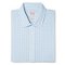 Men's Non-Iron Regular Fit Check Dress Shirt Blue and Green - Merona. Additional View 1