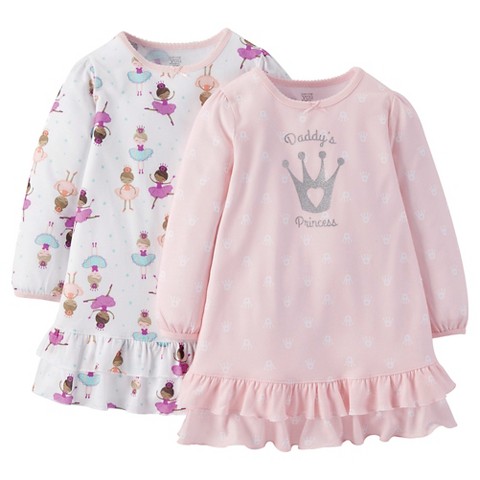 carters fleece gown