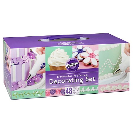 Wilton 48 Piece Decorator Preferred Cake Decorating Set ...