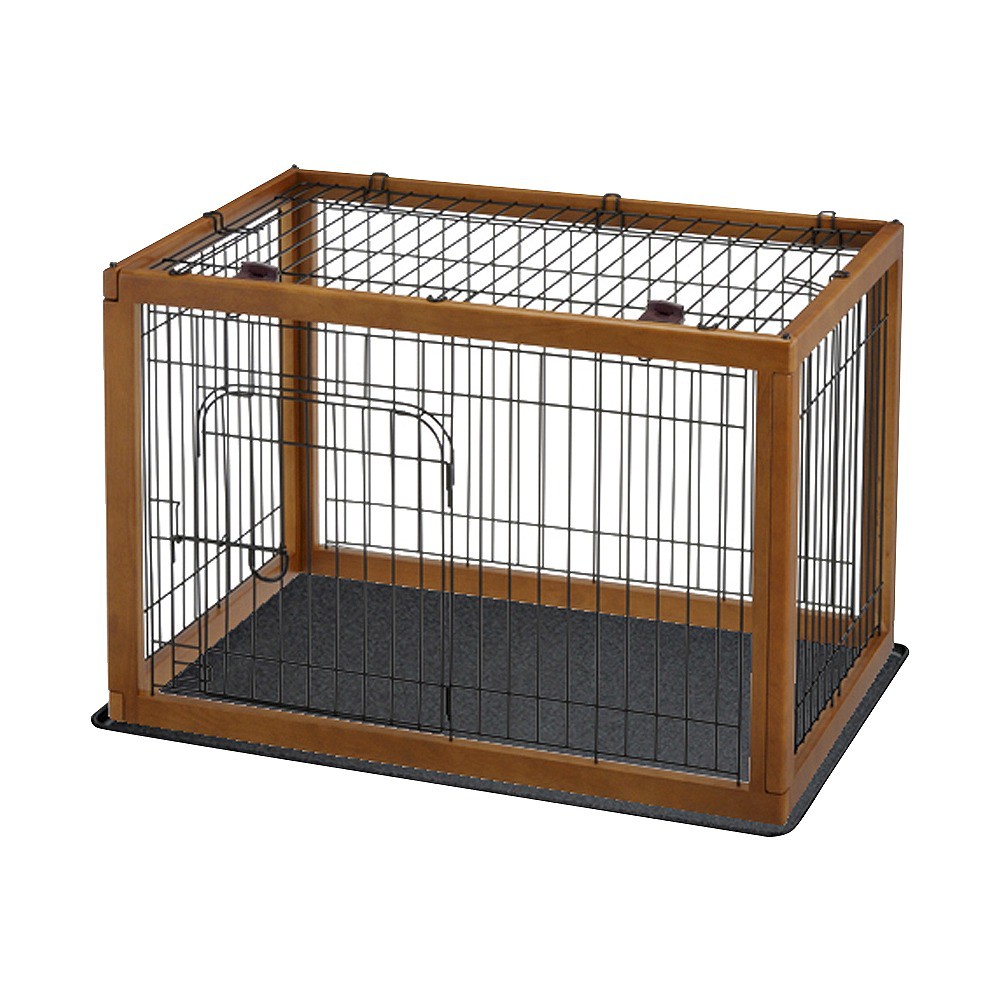 UPC 803840941249 product image for Richell Pet Pen 90-60 Combo Floor Tray - Brown | upcitemdb.com