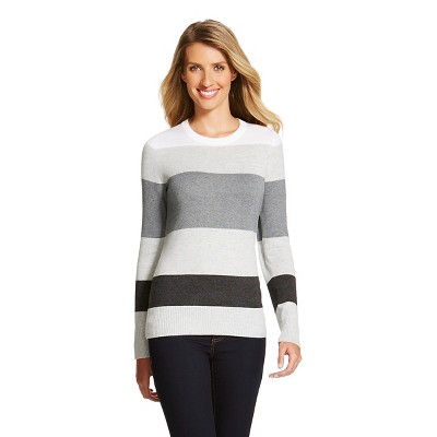 Women's Striped Pullover Sweater - Merona™