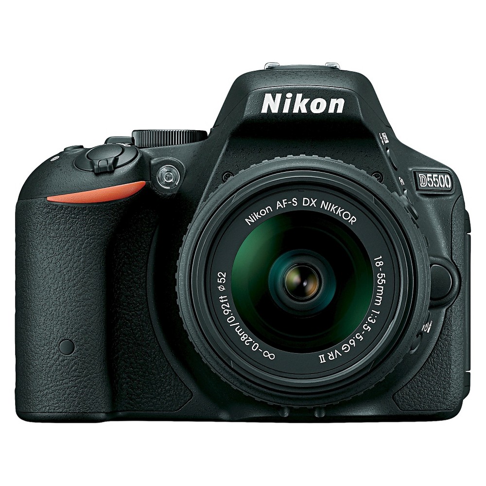UPC 018208015467 product image for Nikon D5500 DX-format Digital SLR w/ 18-55mm VR II Kit - Black | upcitemdb.com