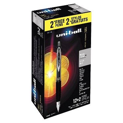 Uni-ball Signo 207 Gelroller – 0,5 Mm Mikrospitze, Wasser- & Lichtbeständig (Blau, 1 Dutzend)