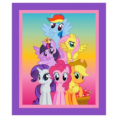My Little Pony Best Friend Panel Fabric