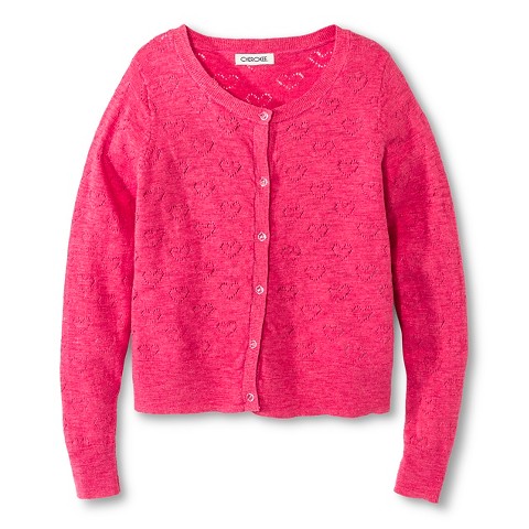 cardigan target heart pink sweater