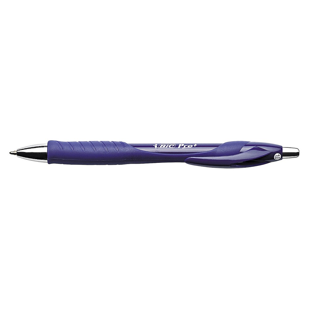 UPC 070330166134 product image for BIC Pro+ Ballpoint Retractable Pen, Blue Ink, Medium, Dozen | upcitemdb.com