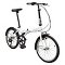 Durban Bay 6  Six Speed Folding Bike - White. Additional View 1