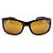 Women's Panama Jack® Polarized Plastic Rectangles Sunglasses - Tortoise. Additional View 1