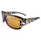 Women's Panama Jack® Polarized Plastic Rectangles Sunglasses - Tortoise. Additional View 2