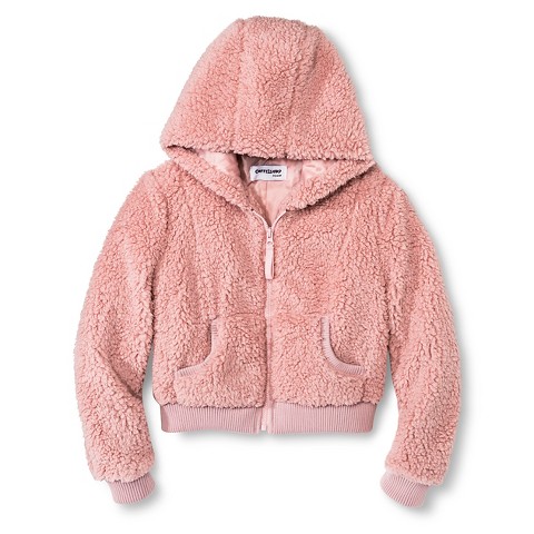 Target Girls' Fleece Zip Up Jacket