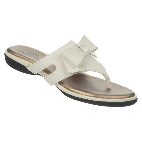 Women's LifeStride Ilsa Bow Thong Sandals product details page