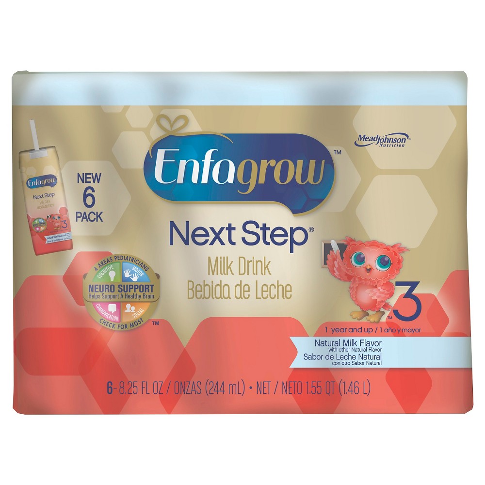 UPC 300875115206 product image for Enfagrow Natural Milk Ready-to-Drink Formula - 8.25oz (6 Count) | upcitemdb.com