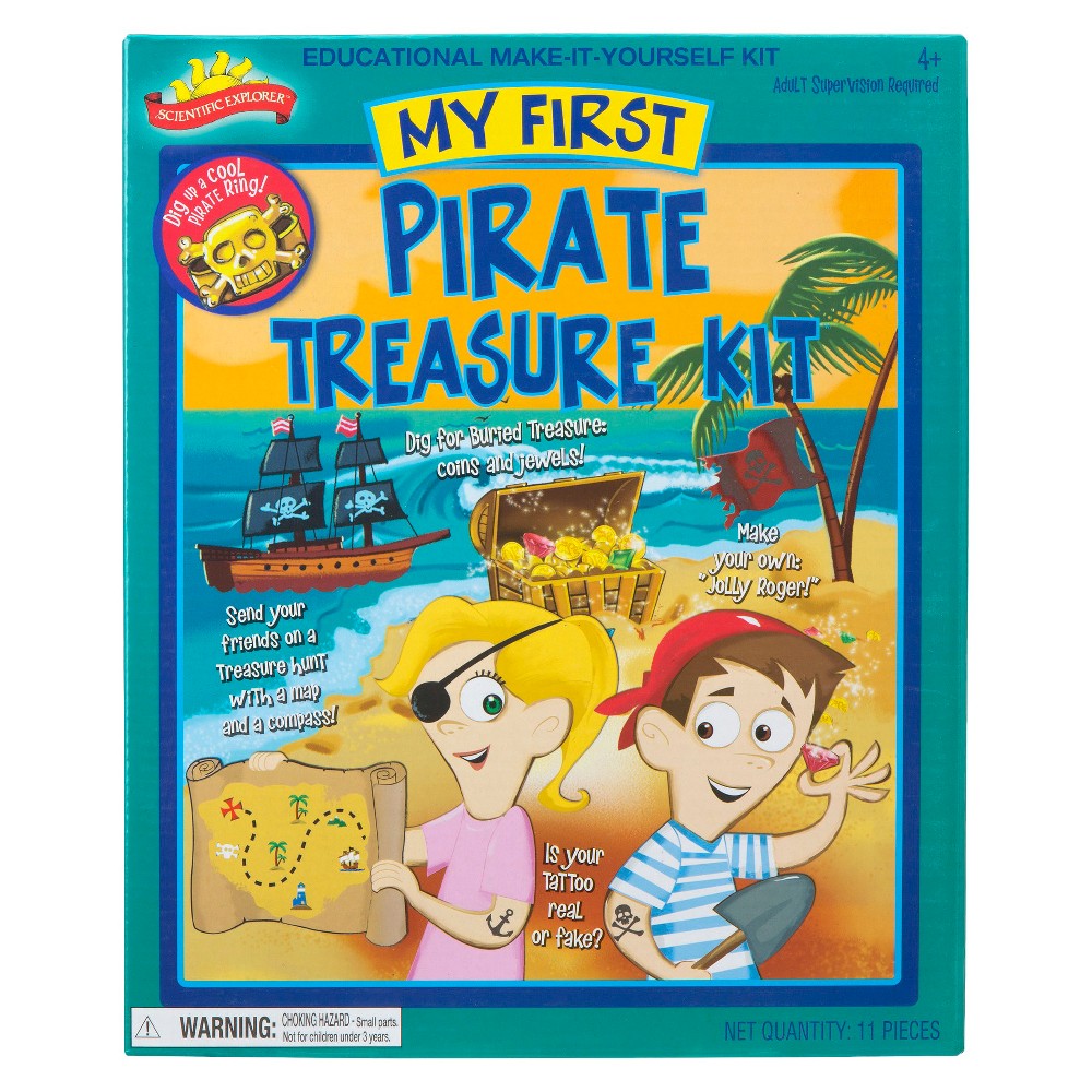 UPC 781968002694 product image for Scientific Explorer My First Pirate Treasure Kit | upcitemdb.com