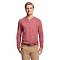 Men's Long Sleeve Heavyweight Henley Scarlet Mystery - Merona™. Additional View 1