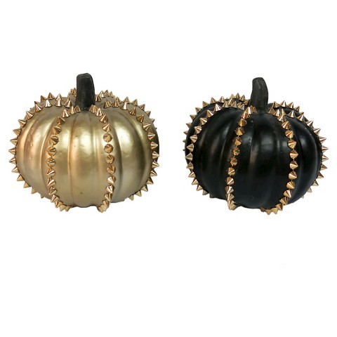 Halloween Spooky Studded Pumpkins