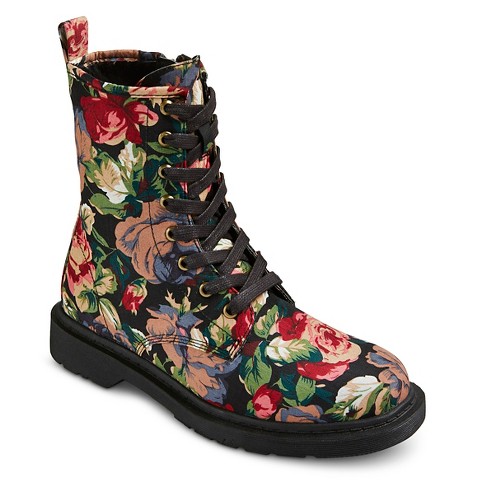 heel combat boots target